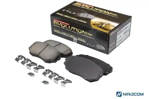 Колодки тормозные дисковые 17-1258 POWERSTOP