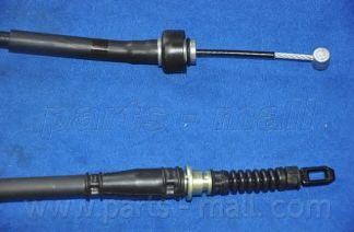 Трос ручника левый HYUNDAI AVANTE(XD) 00-06 PTA-158 PTA-158 PMC PARTS MALL