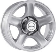 Dotz Hammada 16.0 / 8.0J PCD 6x114.30 ET 20.00 ЦО 66.10 Литой / Серебристый OHMQKSA20 DOTZ