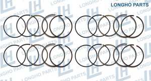 Кольца поршневые DAEWOO Matiz (0.8) комплект на двигатель LONGHO 87317174 LONGHO PARTS
