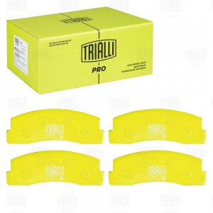 Колодки тормозные дисковые передние для а/м ВАЗ 2121 TRIALLI керамические PRO PF501CR TRIALLI
