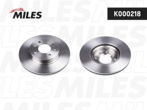 Диск тормозной передний R14 HYUNDAI GETZ 1.1-1.6 02- (с ABS) (TRW DF4409) K00021 K000218 MILES