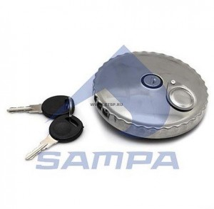 Крышка бака топливного MERCEDES MAN (80мм с вентиляцией) с ключом SAMPA 09602201 SAMPA