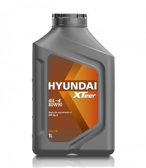 HYUNDAI XTEER GEAR OIL-4 80W90 1Л API GL-4 MINERAL 1011018 HYUNDAI XTEER