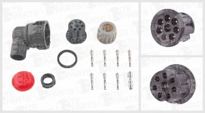Разъем MERCEDES MAN электрический байонет (8-ми контактный) TE PARTS 7892775 TE PARTS