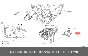 NISSAN JUKE (F15) (2011>) 31728-29X0D NISSAN