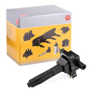 U4026NGK катушка зажигания!\ MB W124/140/202/208/210/Sprinter/LT 1.8i-3.2i 91> 48018 NGK