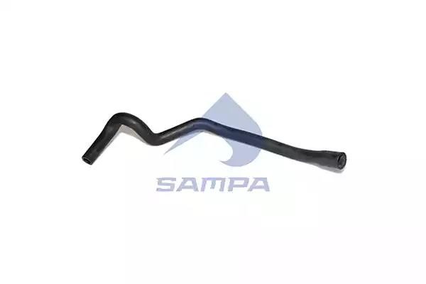 патрубок радиатора! 3 изгиба 21x29x820\ MB Atego 010382 SAMPA