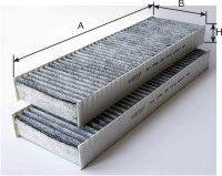 Фильтр салона угольный AG2962KCFC AG 296 2K CFC GOODWILL