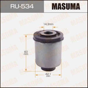 сайлентблок передний переднего рычага!\Nissan Serena C23 91-99 RU-534 MASUMA
