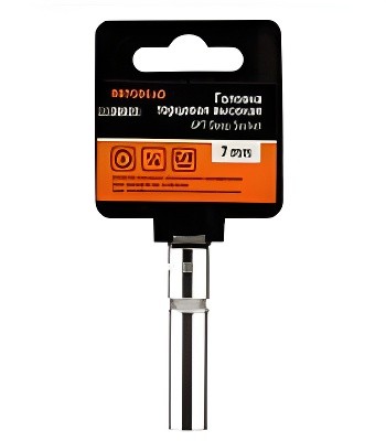 Головка торцевая 1/4" ( 7) "АвтоDело" (высокая) 39377 AVTO DELO