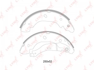 Колодки тормозные задние подходит для FORD Transit 2.2D-3.2 06 BS-3002 BS-3002 LYNXAUTO