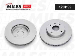 Диск тормозной (серия PRO с антикоррозионным покрытием) CHEVROLET EPICA 2.0-2.5  K201192 MILES