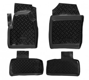 Коврики салона УАЗ Патриот 2005-2014 г.в. полимерный черный "AIRLINE" (высокий б ACM-PS-10 AIRLINE