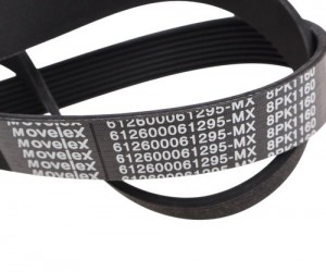 Ремень приводной поликлиновой 8PK1160 SHACMAN SHAANXI дв.WP10 MOVELEX 612600061295MX MOVELEX