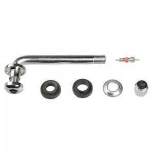 Вентиль для б/к шин  PVR-153 разбор.  D-11,5mm L-70mm  14 Bar угловой  4шт ATRVPVR153 AIRLINE