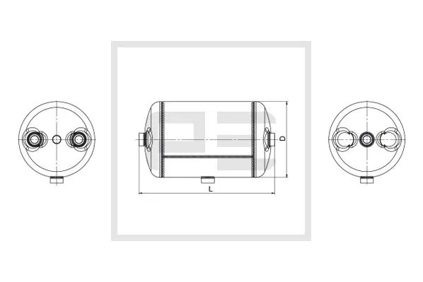 ресивер !\MB 07645081A PETERS ENNEPETAL