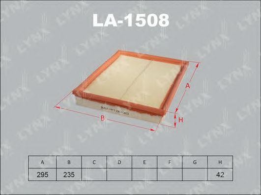 Фильтр воздушный подходит для OPEL Astra G 1.2-2.0TD 98-05/H 1.2-2.0T 04/Zafira  LA-1508 LYNXAUTO
