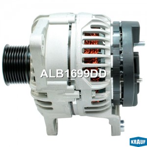 Генератор КАМАЗ IVECO дв.CUMMINS ISBe Е3 28В 70А (замена 0124555005) KRAUF ALB1699DD KRAUF