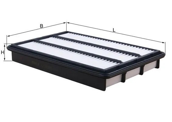 Фильтр воздушный MITSUBISHI Pajero 3 (00-06),4 (06-) MAHLE LX2885 MAHLE KNECHT