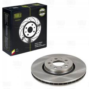 Диск торм. Volvo XC70 (00-) перед. d=320 R17 (DF 106207) DF106207 TRIALLI