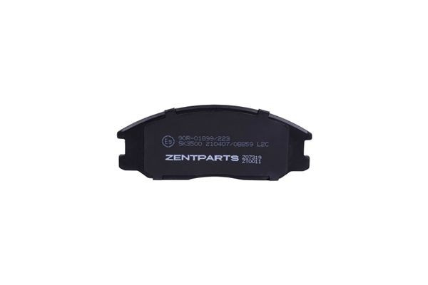 колодки дисковые передние! Hyundai Santa Fe 2.4-2.0CDi 01> Z07319 ZENTPARTS