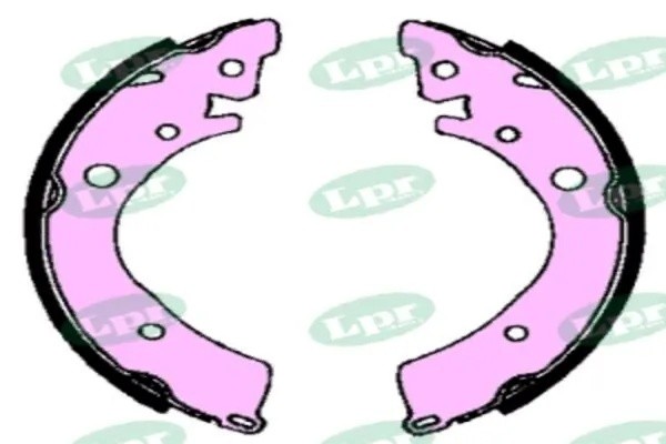 Комплект тормозных колодок 04350 04350 LPR