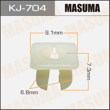клипса!\ Mitsubishi DIAMANTE/GALANT/LANCER 94-08,NISSAN Avenir 90-98 KJ704 MASUMA