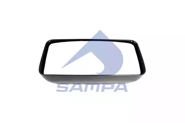 Зеркало IVECO 355x215 правое с подогревом 061148 SAMPA