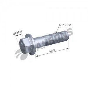 болт! кардана с юбкой M16x1.5x75/60/40 SW22 \MAN 400.822 MANSONS