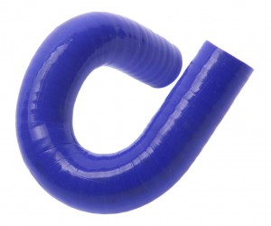 Патрубок ГАЗель Next отопителя синий силикон MEGAPOWER 810-12-015 MEGA POWER