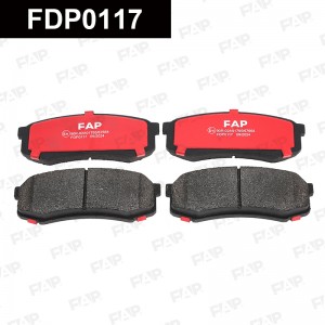 Тормозные колодки дисковые смесь CERAMIC FDP0117 FDP0117 FAP