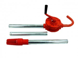 Насос бочковый ручной роторный 360мл/об. для перекачки масел и топлива АТ AT40320 AT