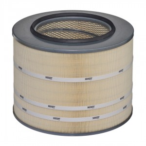 Фильтр воздушный MERCEDES Actros (без крышки, h=317мм) HENGST E312L HENGST