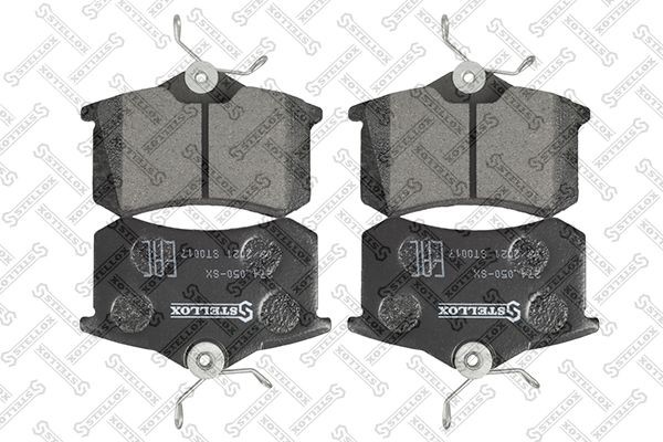 колодки диск. задн.!\ Chery, MG, VW Golf/Bora 2.3-3.2i 00>, Citroen C8, Peugeot  274-050-SX STELLOX