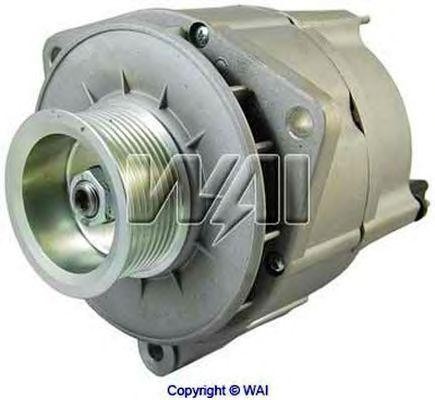 генератор! 24V 100A, CW 9-Groove Pulley\ Omn MB Actros/Axor 12388N WAI