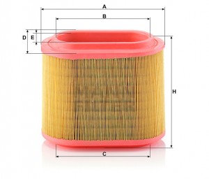 Фильтр воздушный(мятая упаковка) C 24 196 MANN FILTER