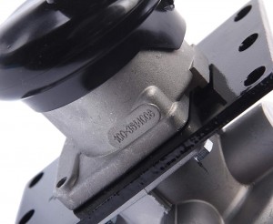 Кран ЗИЛ,КАМАЗ,МАЗ тормозной 2-х секционный с рычагом MEGAPOWER 350-16-002 MEGA POWER