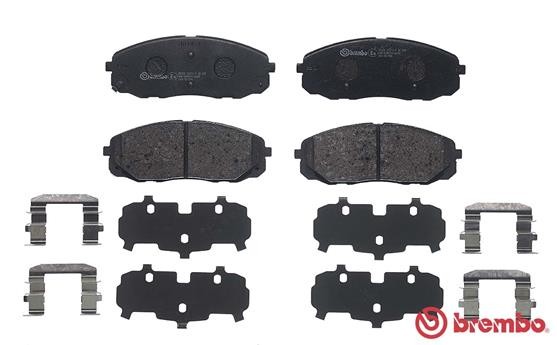 Колодки тормозные KIA SEDONA (YP) 09/14  перед P30095 P30095 BREMBO