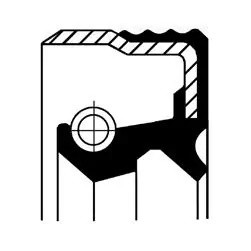 Сальник ступицы 139x170x11  FPM DC+ 139x170x11 FPM  B1BAUMSLX7 12020154B CORTECO