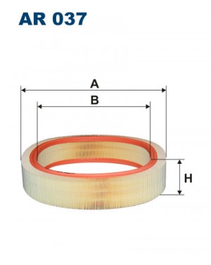 фильтр воздушный !\ MB W124/W126/R129 2.6/3.0 85-95 AR037 FILTRON