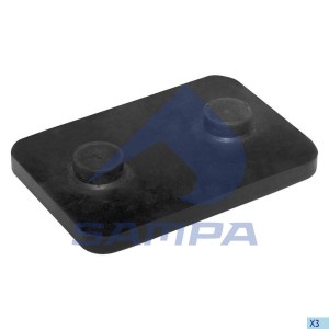 Отбойник MERCEDES Sprinter (W901,W902,W903,W904,W905) рессоры задней SAMPA 011140 SAMPA