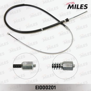 Трос стояночного тормоза SKODA OCTAVIA 96- EI000201 EI000201 MILES