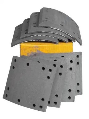 накладки тормозные с ЗАКЛЕПКАМИ STD! 19030 22.5-19.9 (420x180) (93049 6x15 96)\  Z10749 ZENTPARTS