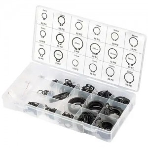 Набор стопорных колец на вал 3.0-32мм 300шт. СИБРТЕХ 47600 SIBRTEC