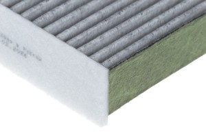 Фильтр воздушный салона VW Polo (10-) AUDI A1 (10-) SKODA Roomster угольный анти RF004VO RAF FILTER
