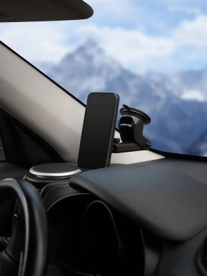 Держатель под смартфон/навигатор "AIRLINE" (на панель, стекло, магнитный, с теле AEAG010 AIRLINE