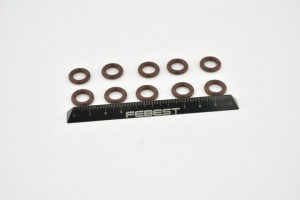 Кольцо уплотнительное форсунки впрыска топлива VOLVO S40 04-12 (компл-10шт) RING RINGFL-027-PCS10 FEBEST