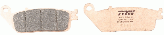 Колодки дисковые MCB598SRM MCB598SRM TRW LUCAS