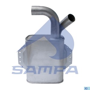 Глушитель основной MB Atego 010454 SAMPA